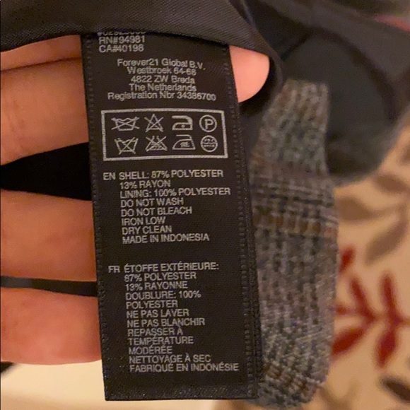 Tweed pattern two button blazer - Picture 7 of 8